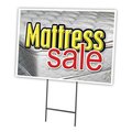 Signmission Matress Sale Yard Sign & Stake outdoor plastic coroplast window, C-1216-DS-Matress Sale C-1216-DS-Matress Sale